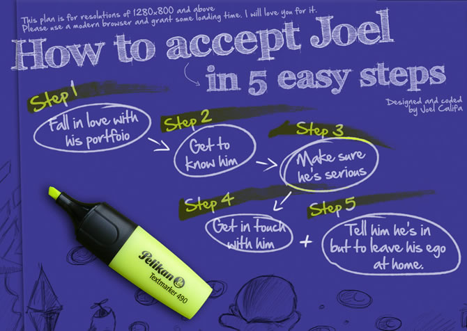 How to accept Joel in 5 easy steps